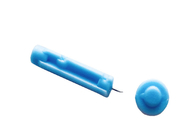 Wegwerf-Lanzetten-blaue Farbtorsions-Art Lanzette des Edelstahl-30g